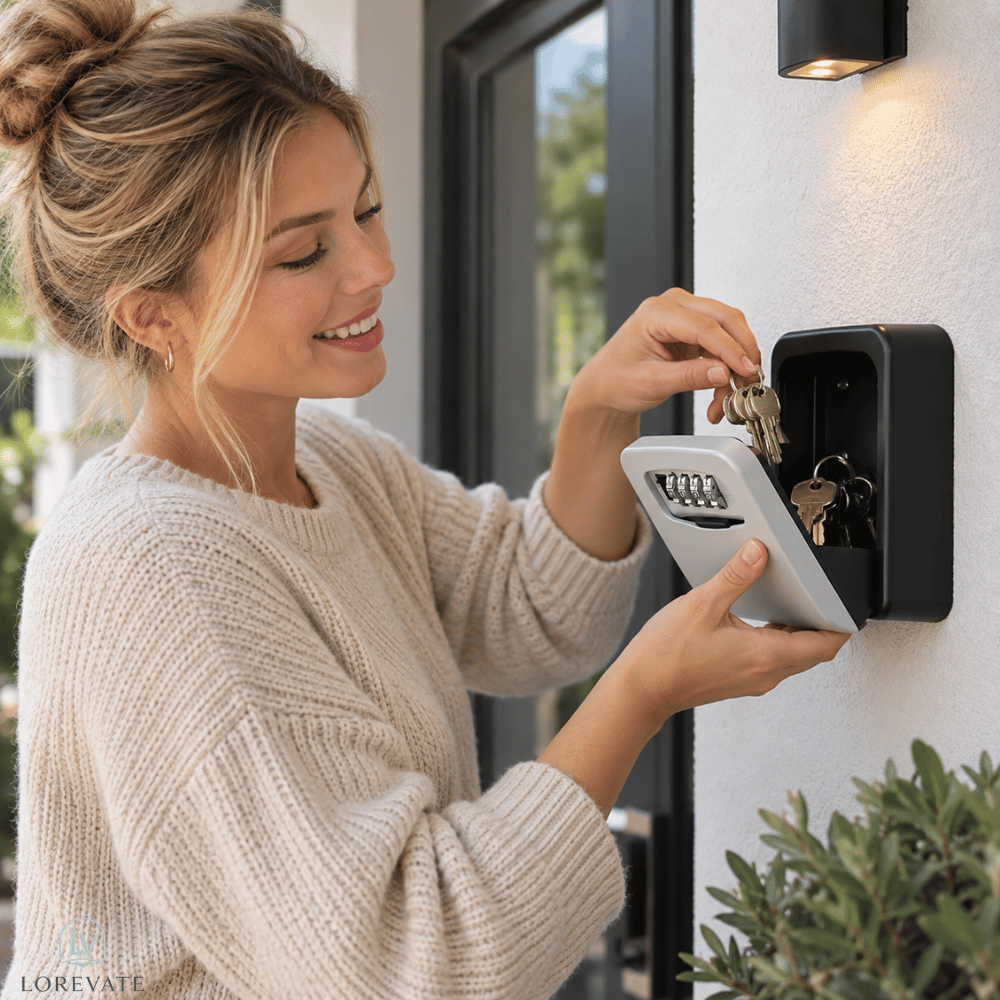 SafeKey — Wall-Mounted Combination Key Box | 50% OFF
