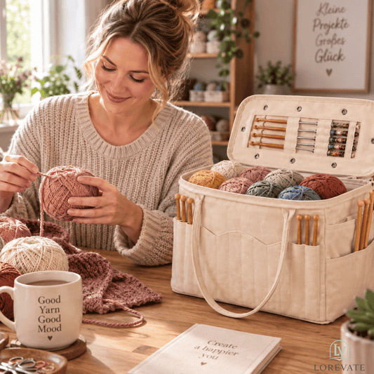 KnitRoll — Canvas Needle Organizer Bag | 50% OFF