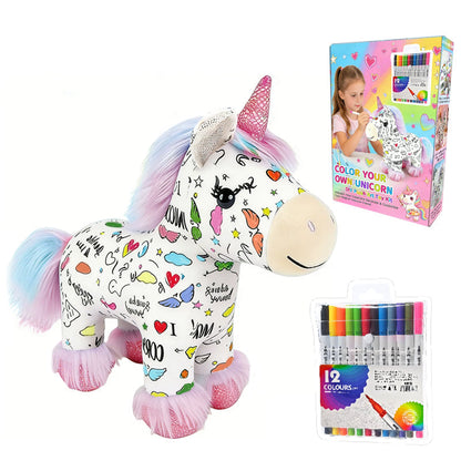 Plush friend with color change — unleash creativity instantly