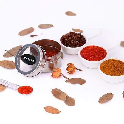 SpiceMag Pro - Magnetic Spice Jar Set | 50% OFF