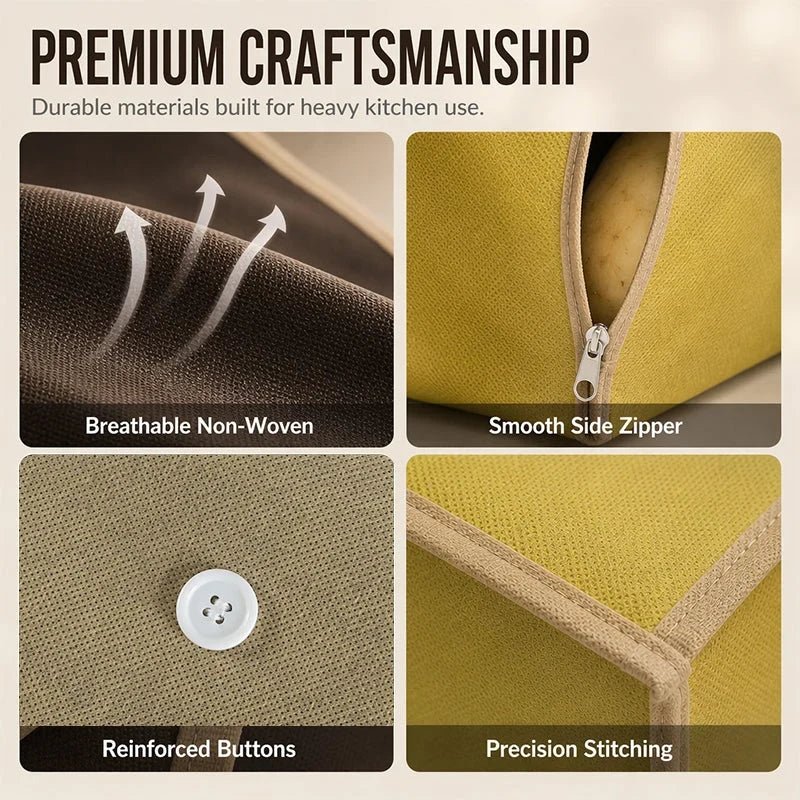 FreshNest Potato Bag — Keep Potatoes Perfect
