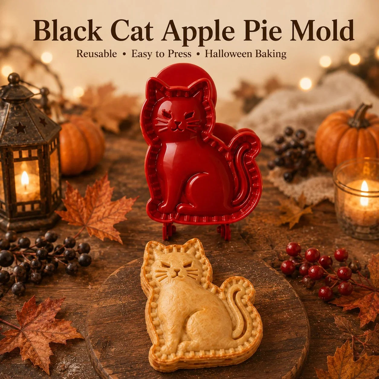SpookEase — Halloween Mini Pie Mold Set | 1+1 FREE