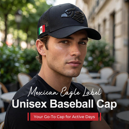 Cruz – Unisex Baseball Cap with Mexican Eagle Patch