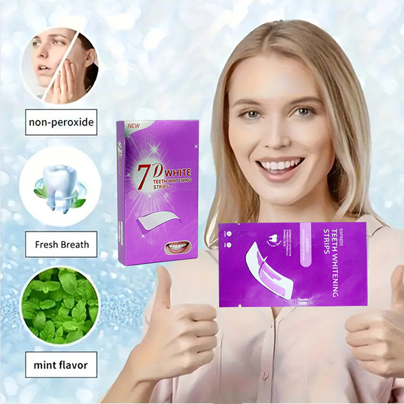 Radiant Smile Strips 14 Pieces — Effortless Brightening Boost