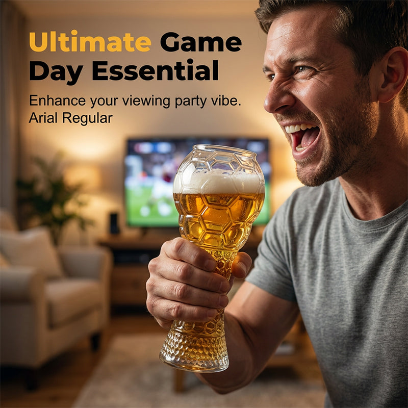 Football Glass — Enjoy Every Exciting Sip