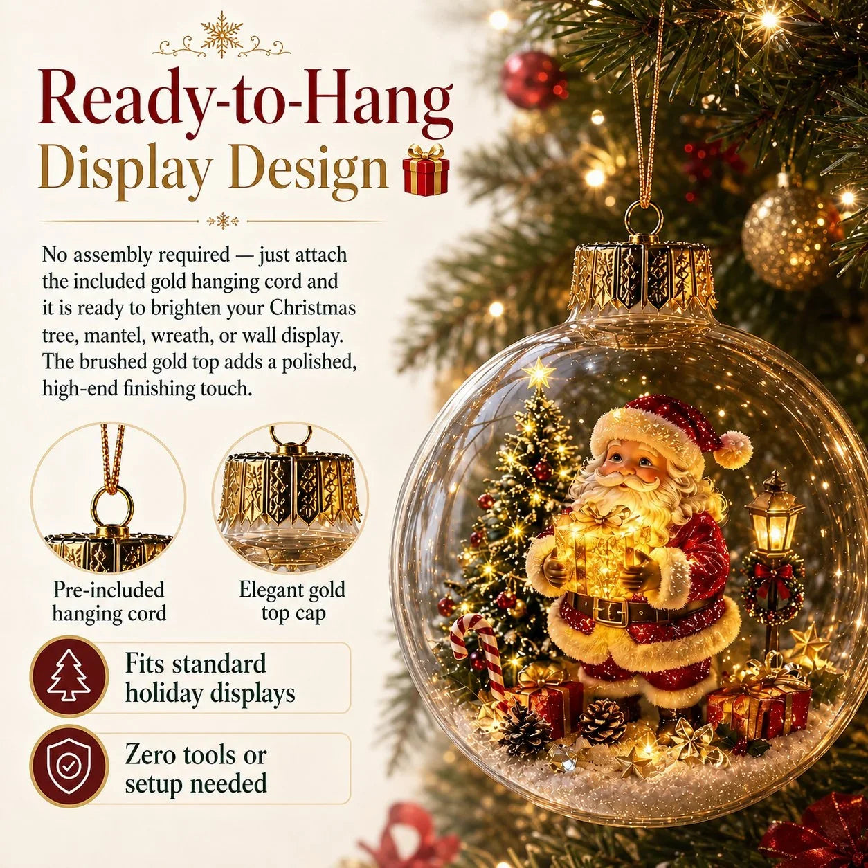LumiFrost — Glowing Christmas Story Ornament | 1+1 FREE