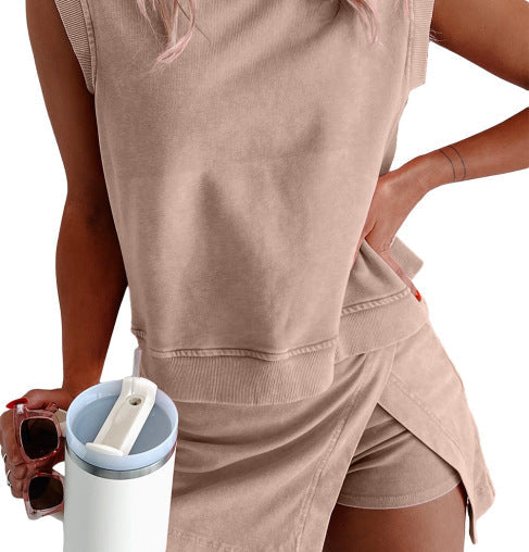 Fenna – Women's Two-Piece Tank Top and Skort Set for Active Comfort