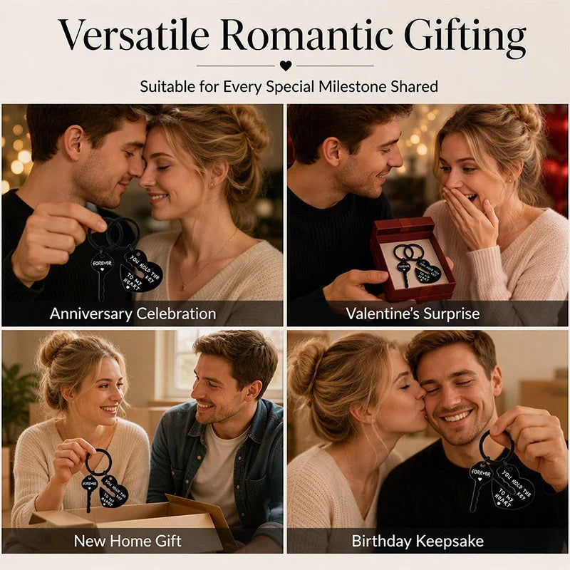 SoulSync Couple’s Keychain Set — Keep Love Close