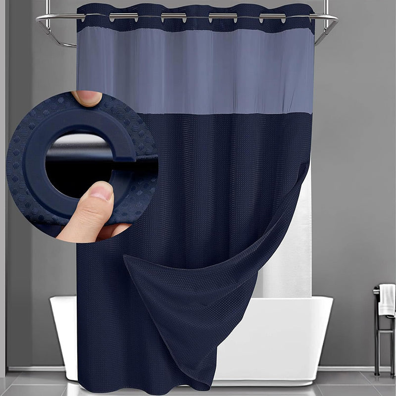 Shower Privacy Curtain — Keep Dry, Brighten Mood