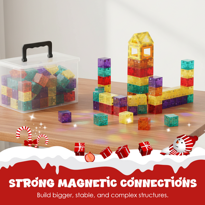 Magnetic Building Block Set – Ignite Creativity Daily