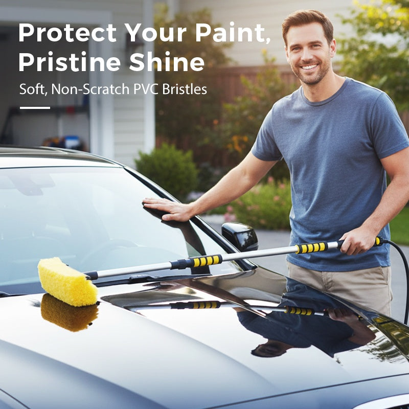VersaShine Car Brush – Effortless Shine, Every Time