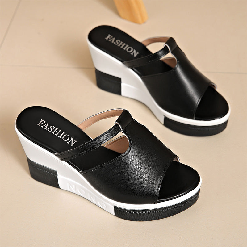 Heidi — Women's Wedge Sandals with Padded Comfort