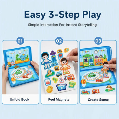 WonderTale Magnetic Book — Spark Joyful, Focused Play