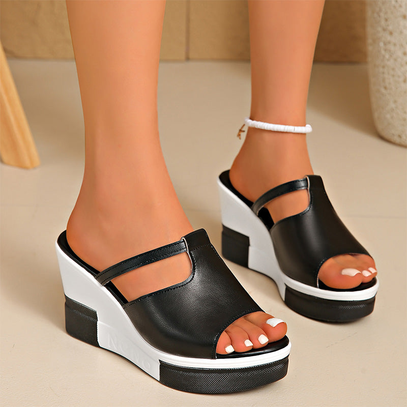 Heidi — Women's Wedge Sandals with Padded Comfort