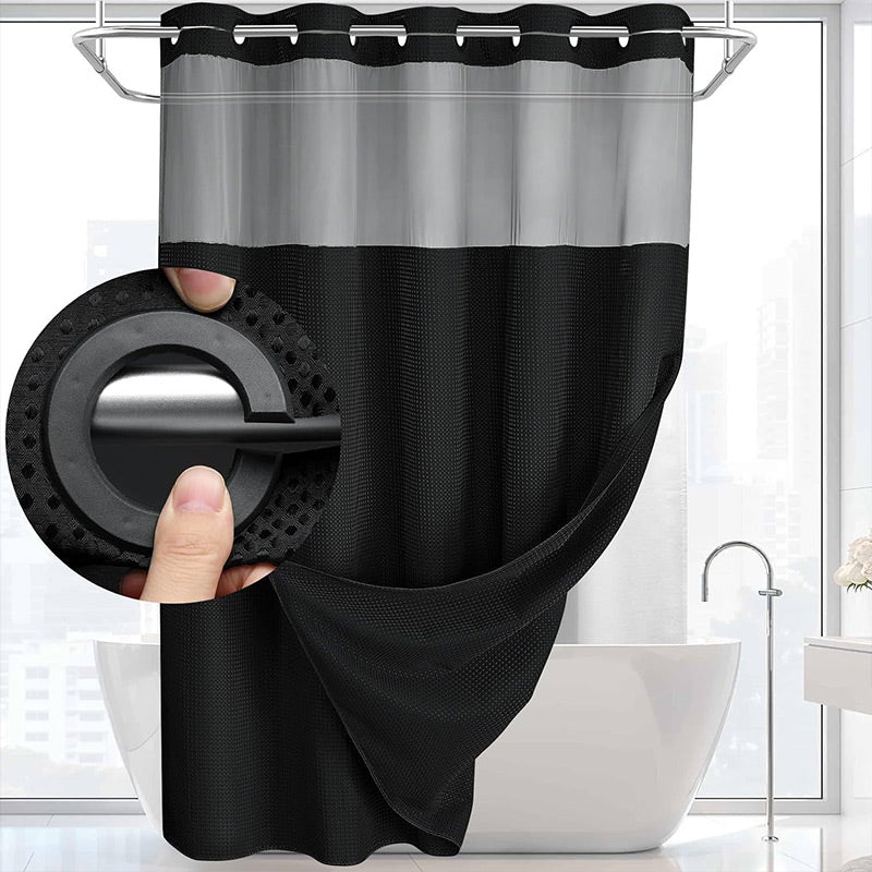 Shower Privacy Curtain — Keep Dry, Brighten Mood