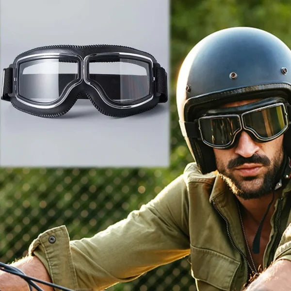 RideGuard — Vintage Riding Goggles | 50% OFF