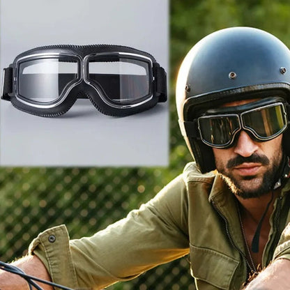 RideGuard — Vintage Riding Goggles | 50% OFF