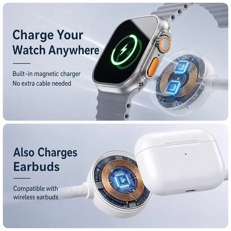 PowerUp 3-in-1 Cable — Charge Faster, Live Unstoppable
