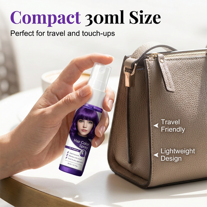 ViviaShade Temporary Hair Color Spray — Instant Vibrant Confidence