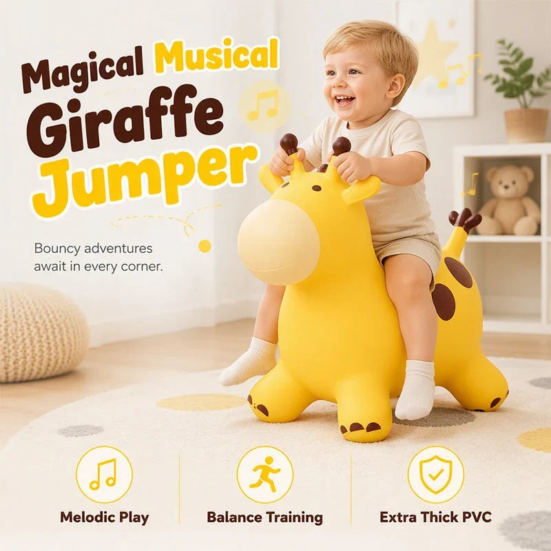 Bounceroo Giraffe — Boost Balance, Joy, Strength