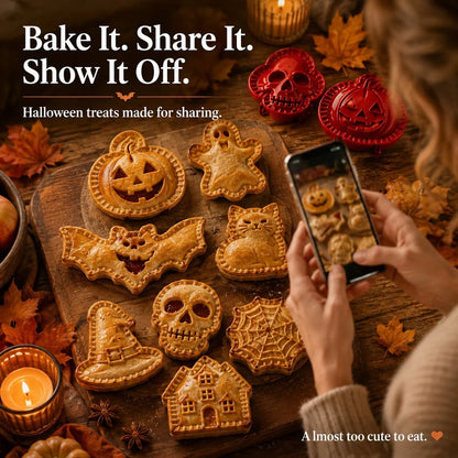 SpookEase — Halloween Mini Pie Mold Set | 1+1 FREE