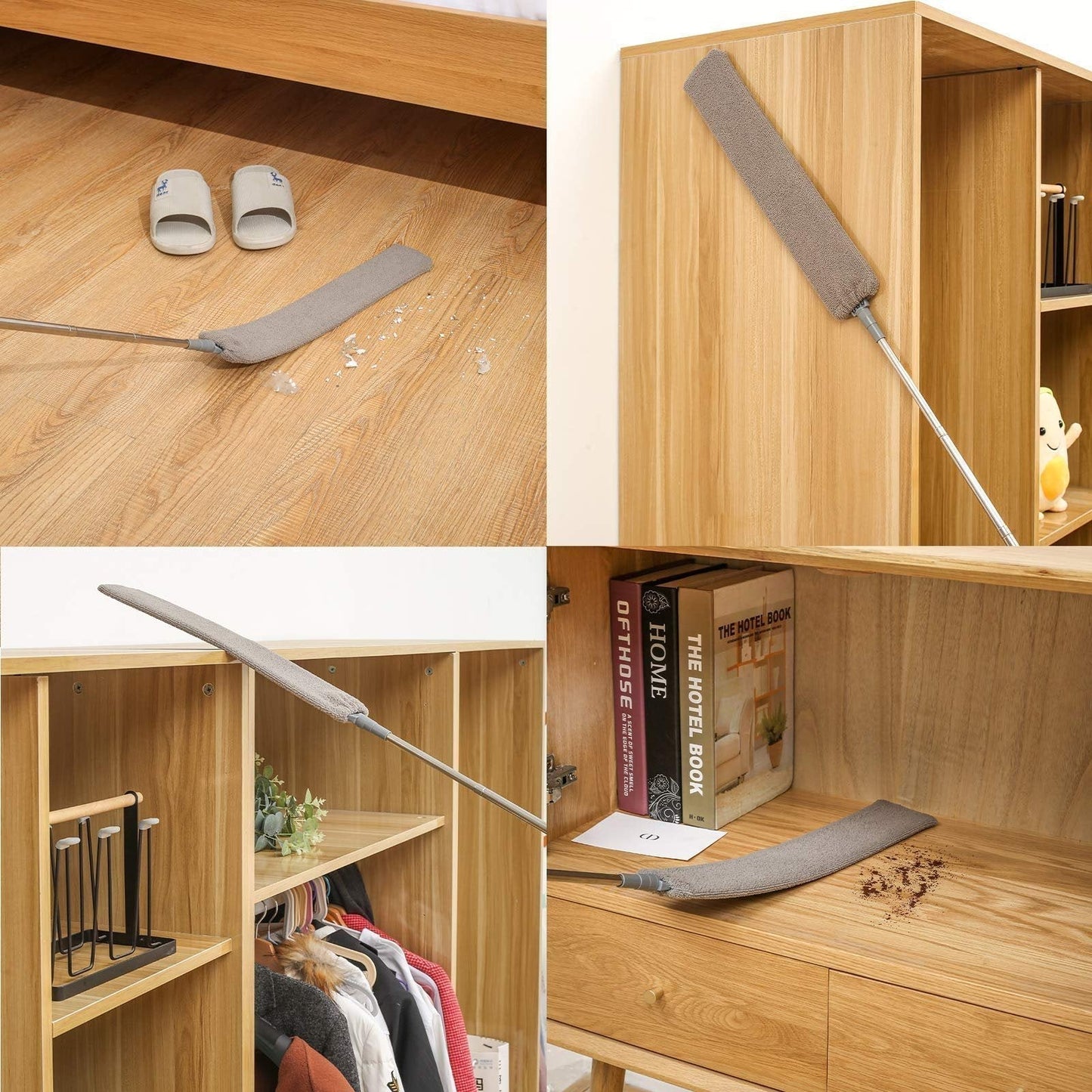 SwiftSweep Dusting Brush — Effortless Deep Cleaning