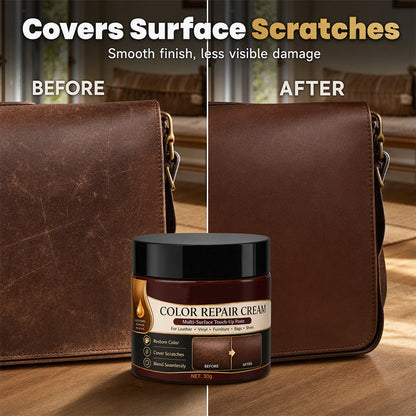 LeatherFix — Brown Leather Repair Cream | 1+1 FREE