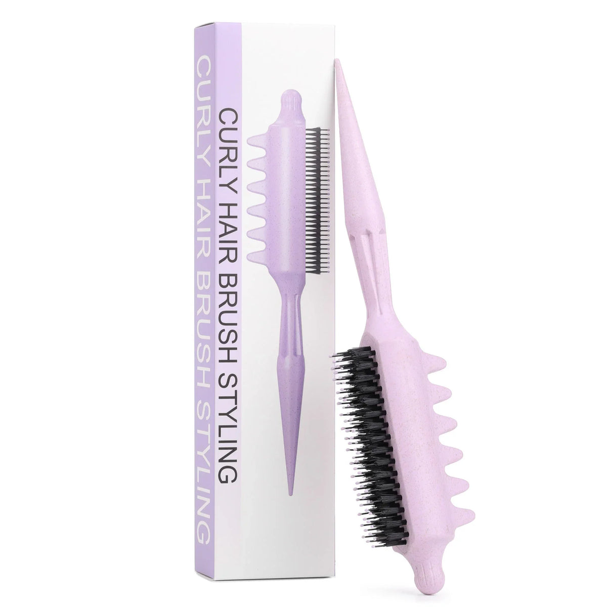 CurlCraft Define EdgeLift Brush — Effortless Soft Curl Confidence