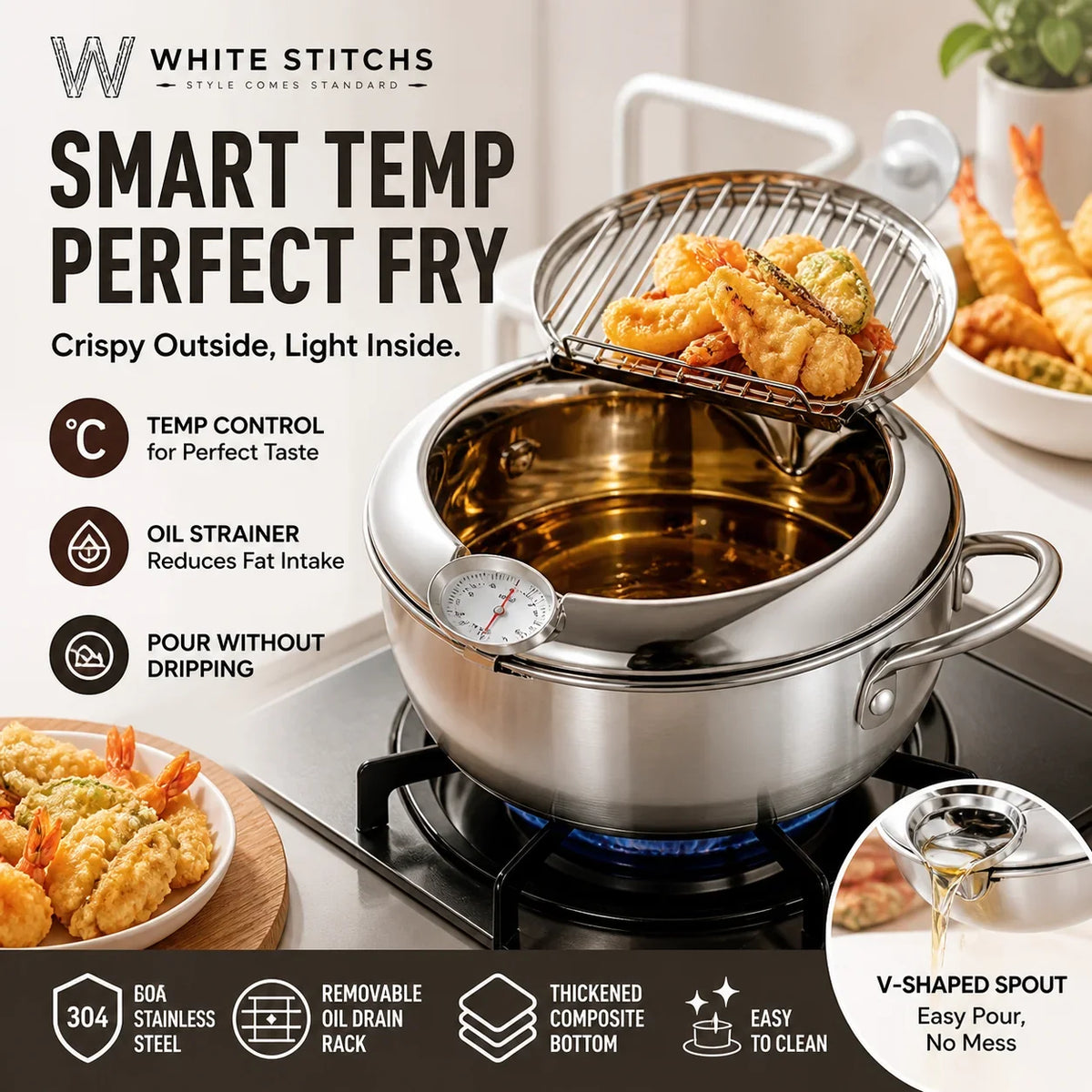 CrispMaster — Perfectly Crispy, Less Greasy