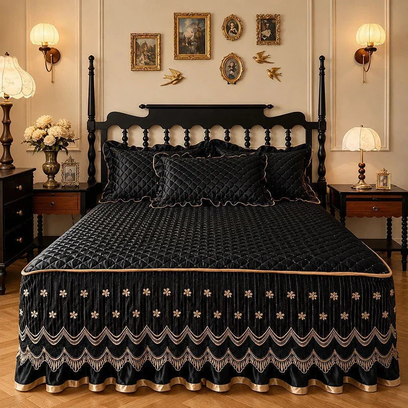 LuxeLayer Bed Skirt — Effortless Style, Perfect Fit