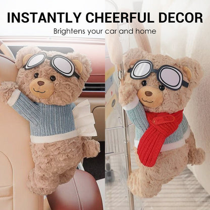 Bear with Red Scarf – Cozy Comfort Within Reach
