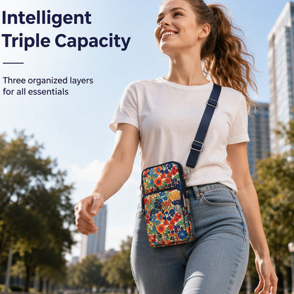 Stella — Lightweight Water-Resistant Crossbody Bag for Active Use