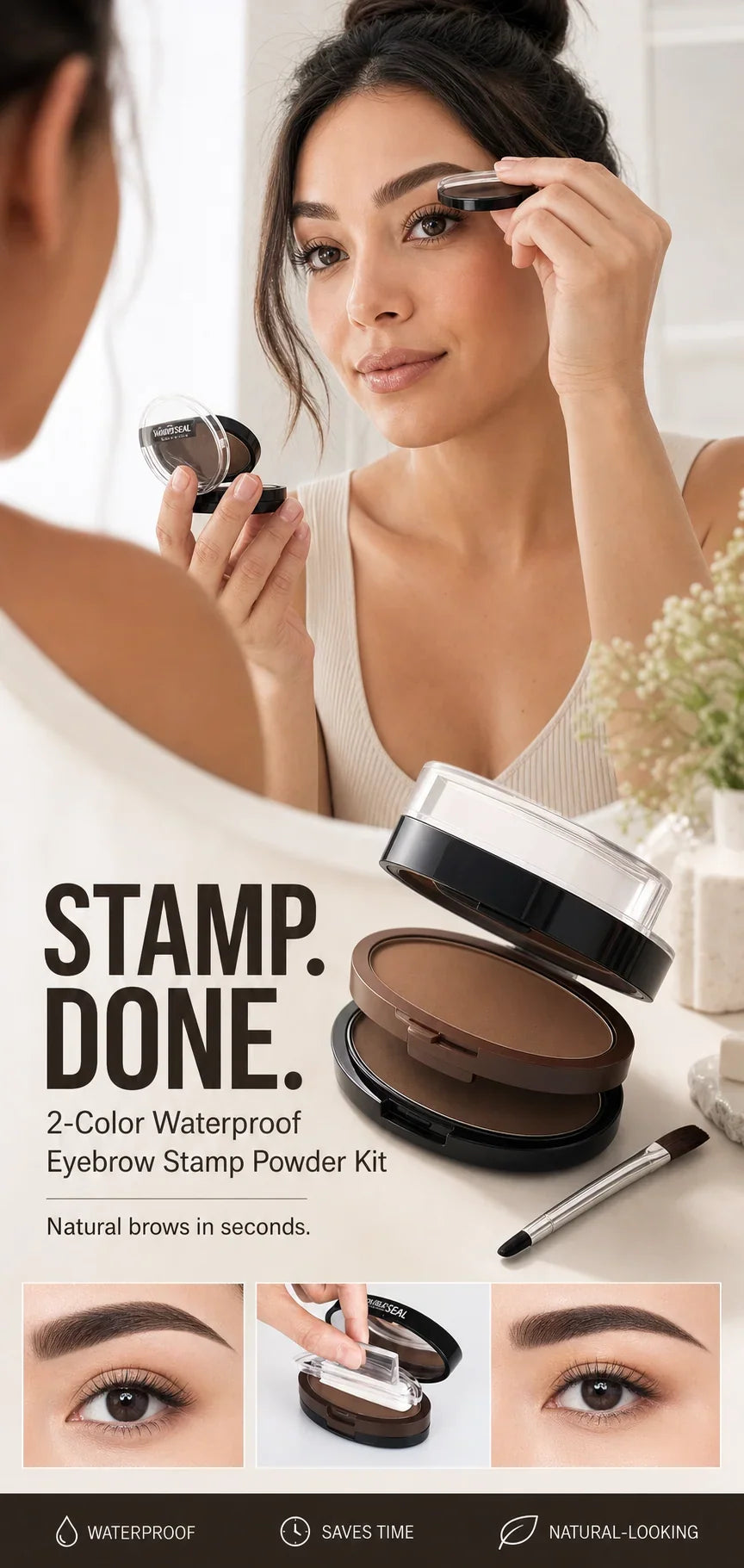 DualShade Eyebrow Powder — Flawless Brows, Effortless Confidence