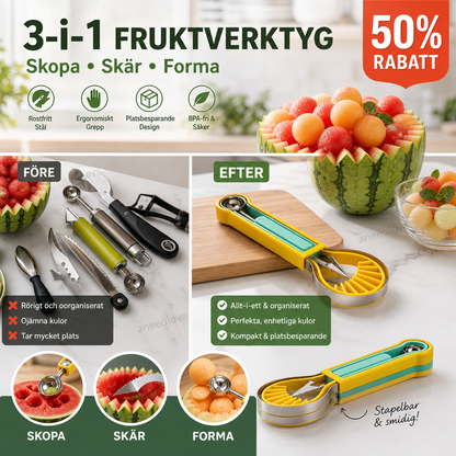 VegaSculpt — Effortless Fruit Art
