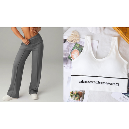 Elara — High Waist Pants | 50% OFF