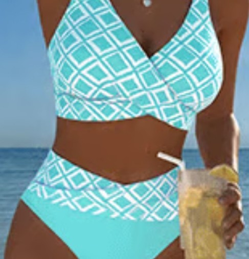 Heidi — High-Waisted Bikini with Shaping Fit