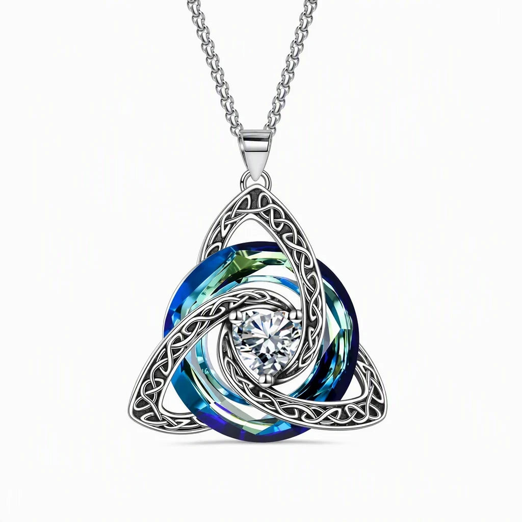 LunaKnot — Celtic Birthstone Pendant Necklace | 50% OFF