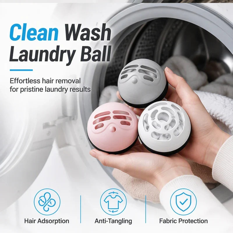 VitalPure Laundry Ball — Wrinkle-Free, Hairless Clothes