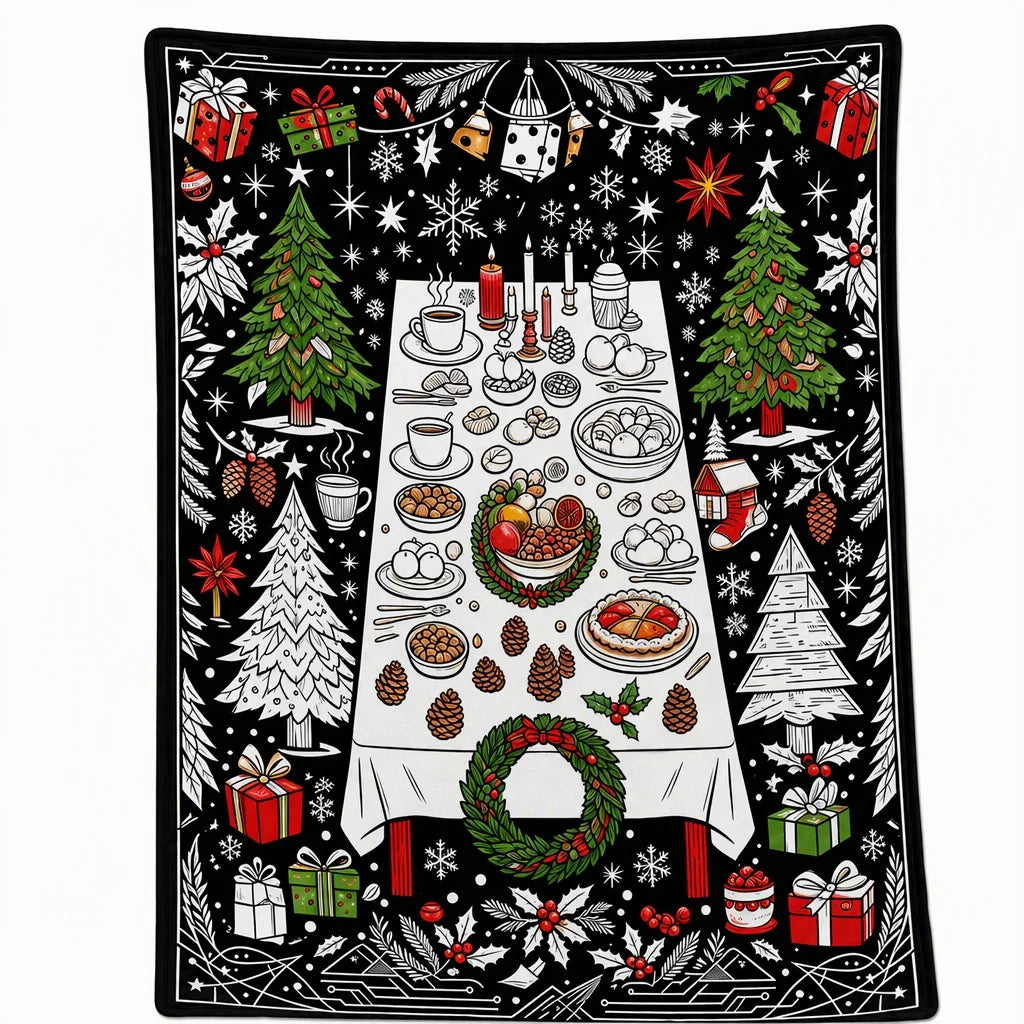 MerryMuse Coloring Blanket — Spark Family Creativity