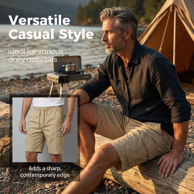 Levi — Lightweight Cargo Shorts | 50% OFF