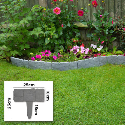 StoneCraft — Garden Border Panels 10pcs Set | 50% OFF