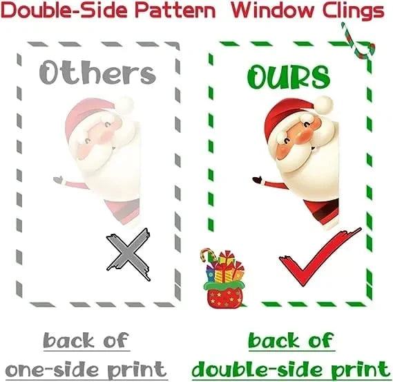 LumiFest Window Stickers — Spark Pure Holiday Joy