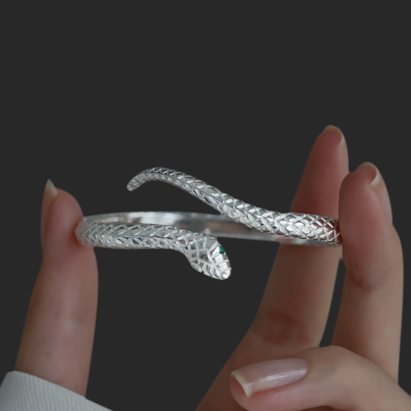 Snake Cuff Bracelet — Command Attention Instantly