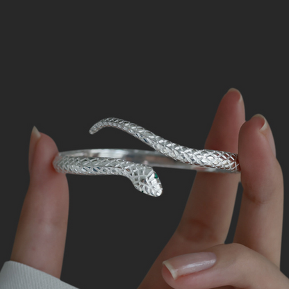 Snake Cuff Bracelet — Command Attention Instantly