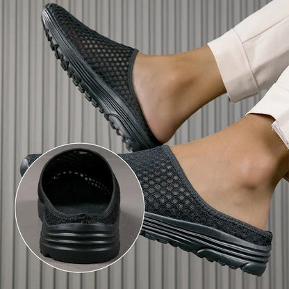 Mason — Breathable Mesh Slippers with Cushioned Sole