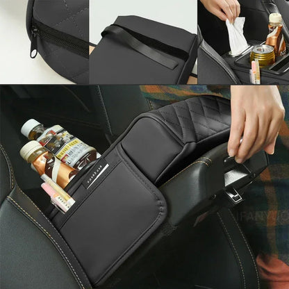 CruiseEase Memory Foam Armrest – Ultimate Comfort, Organized Ride