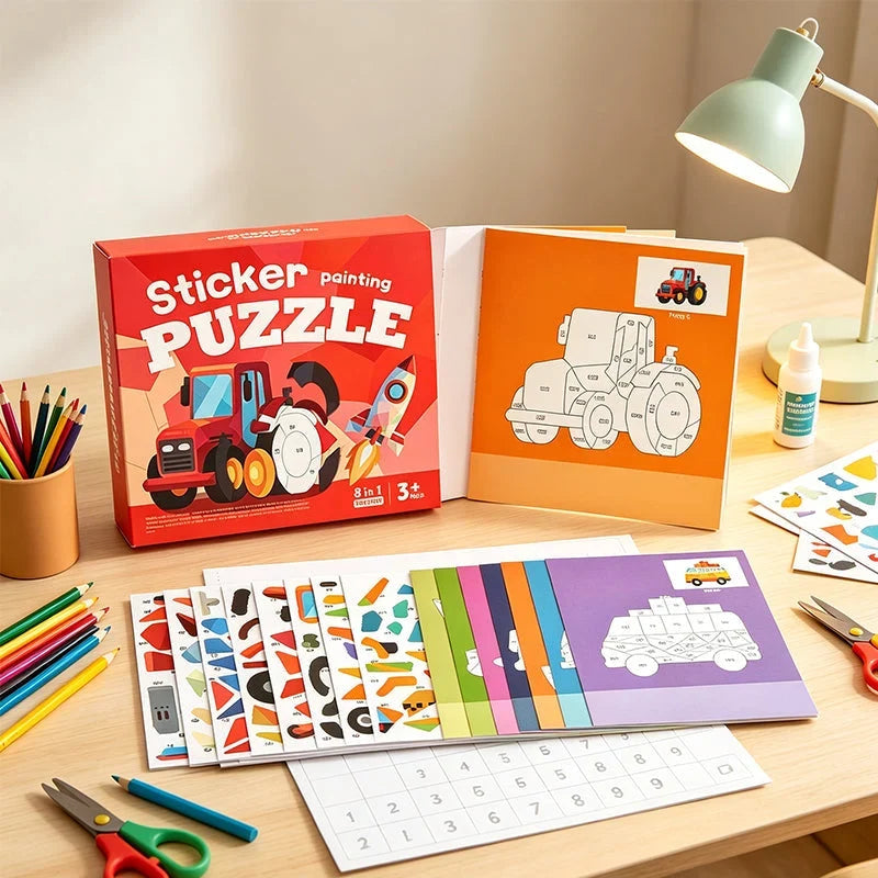 Little Visionary Sticker Book — Boost Focus, Spark Creativity