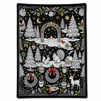 MerryMuse Coloring Blanket — Spark Family Creativity