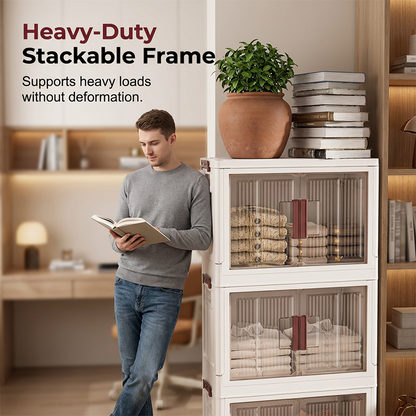 VersaNest — Foldable Storage Shelf | 50% OFF