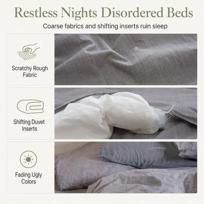 LumaLuxe Floral Bedding — Sleep Wrapped Bliss
